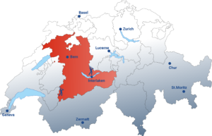 map-switzerland-jungfrau region